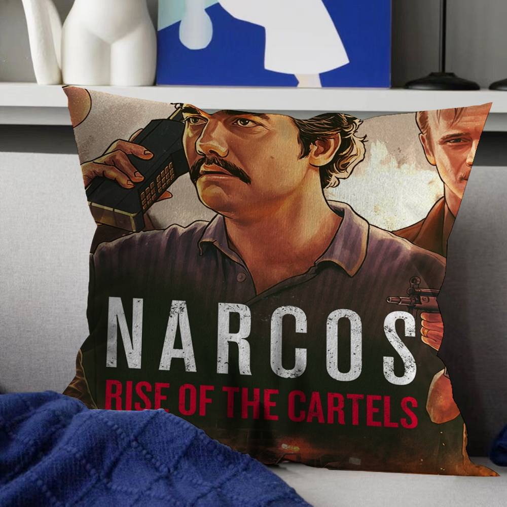 Narcos TV Pillow Anime Pillow Sofa Bed Head Pillow Cover Cushion Cover 45x45 Cm Fashion