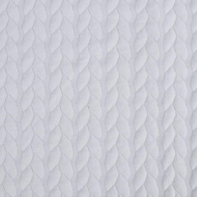 Square Grid Air Layer Jacket: Wire-Padded Polyester-Ammonia Fabric for Casual Home Wear.