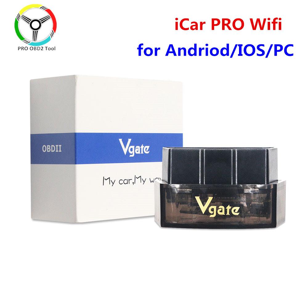 Оригинальный Vgate iCar Pro V2.3 ELM327 BT/WIFI 4.0 OBD2 Диагностический Инструмент Icar Pro ELM 327 Для IOS/Android Авто Сканер