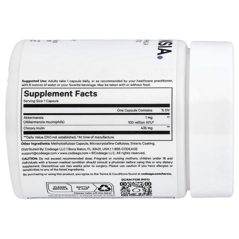 Akkermansia , 90 Vegetable Capsules