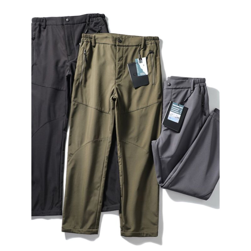 Windproof Fleece Warm Outdoor Function Cargo Pants Soft Shell