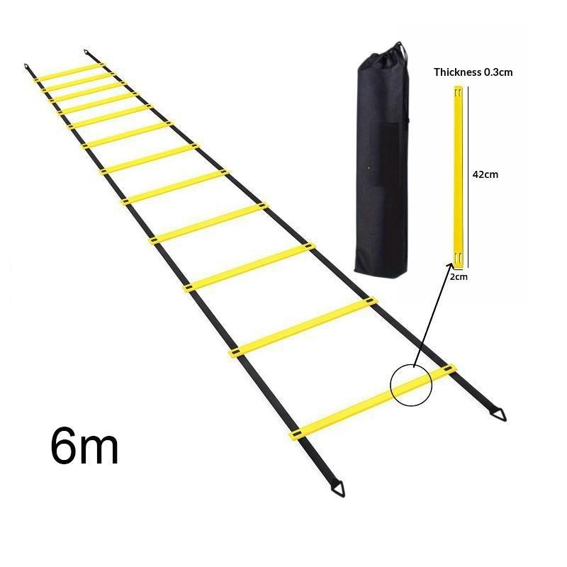 Adjustable Agility Ladders High Quality Nylon Straps Speed Training Equipment for Football Youth Sports Practice