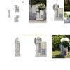 Смоляные фигурки молящегося ангела, флуоресцентные ангелы для сада, водонепроницаемые скульптуры ангелов, декор для сада на открытом воздухе, топ продаж