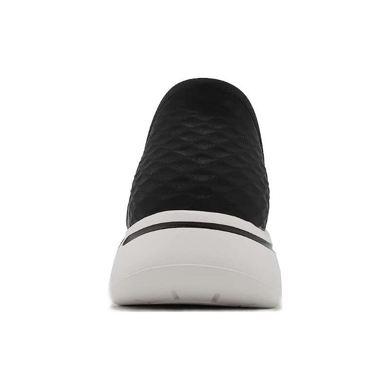 Skechers Go Walk Arch Fit Вставные кроссовки Мужские Сетчатые Без шнурков Амортизирующие Низкие Повседневные Кроссовки Черные 216258-BLK