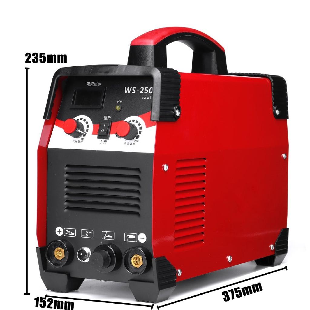 20-250А Ручной Мини Электрический Сварочный Аппарат TIG/MMA Электрическая Сварочная Машина IGBT Инвертор Для Сварочных Работ 220В 2В1