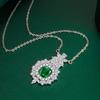 Sace Gems Женский кулон из медного сплава с цирконом, модный подарок