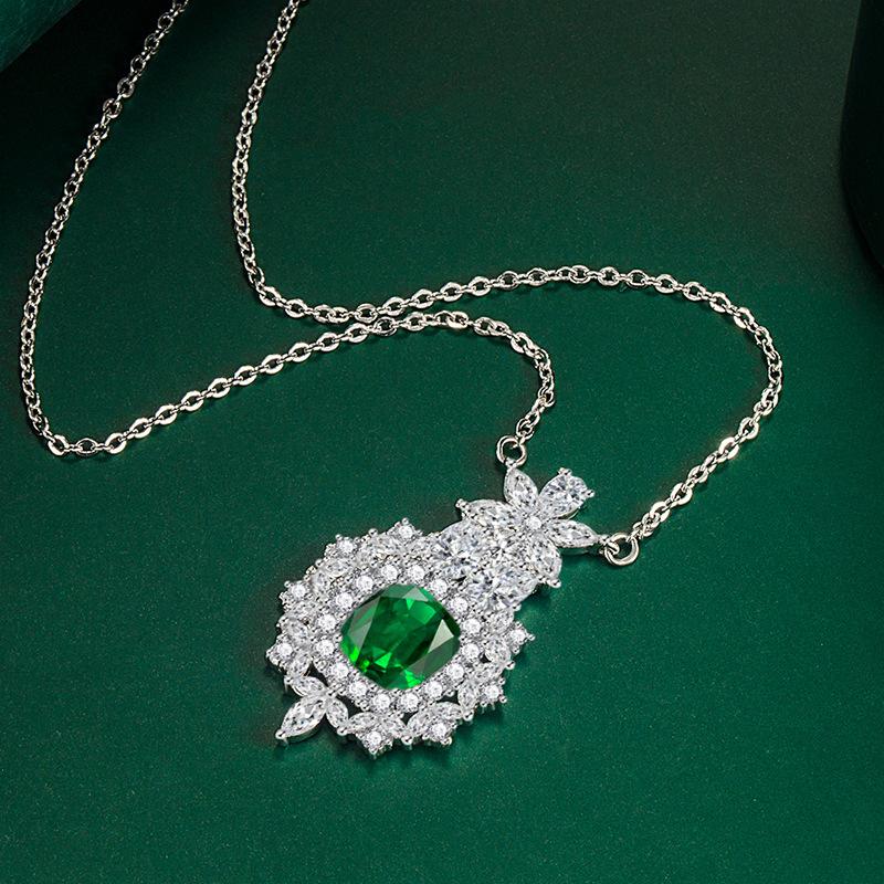 Sace Gems Женский кулон из медного сплава с цирконом, модный подарок