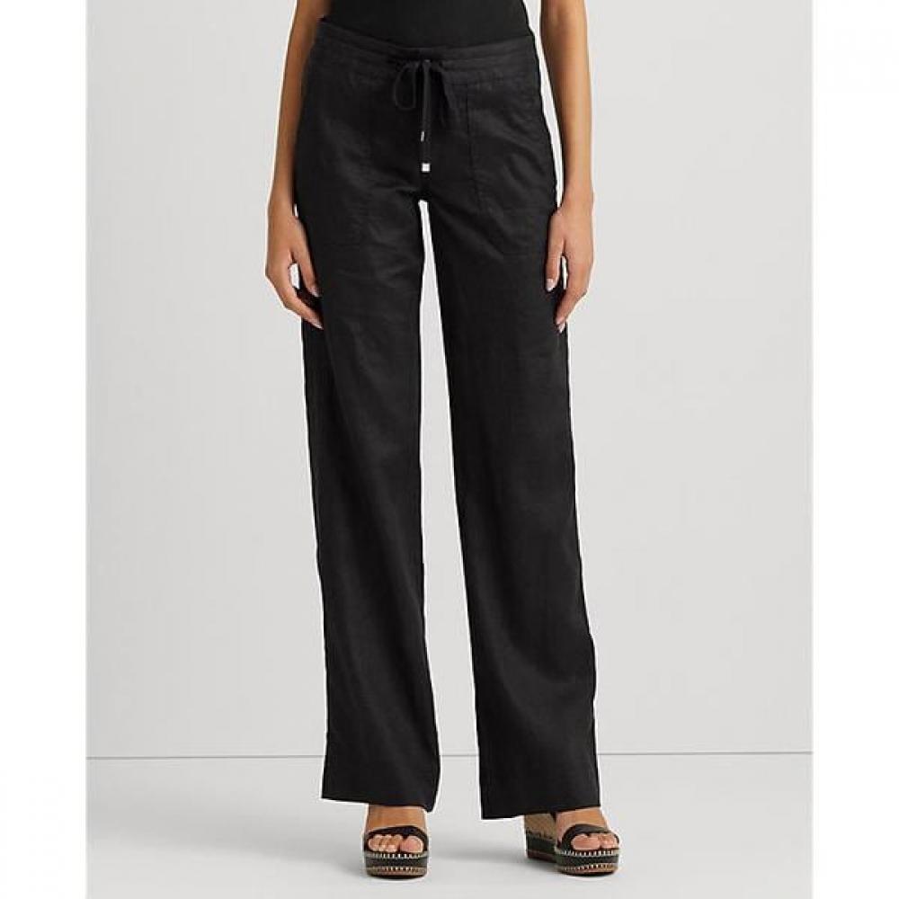 Lauren Ralph Lauren Linen Wide Leg Pants Wmlrpntsby20018001