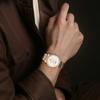 Tissot Автоматические механические мужские часы 40 мм Белый циферблат Корпус из нержавеющей стали Стальной ремешок T122.407.33.031.00