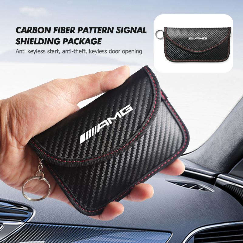 AZP2 Автомобильный RFID-блокиратор Сигнальный Защитный Чехол для Брелока Антиугонный Кошелек Для Mercedes Benz AMG W204 W205 W203 W211 W201 W210 W108 W124 W126