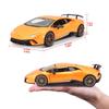 Bburago Lamborghini Huracan Performante Orange Mini Car Diecast Car Готовый продукт 1/24 18-21092