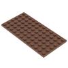 MOC Мелкие Строительные Блоки 6x12 Деталей Базовая Пластина DIY Детали Аксессуары Совместимые 3028