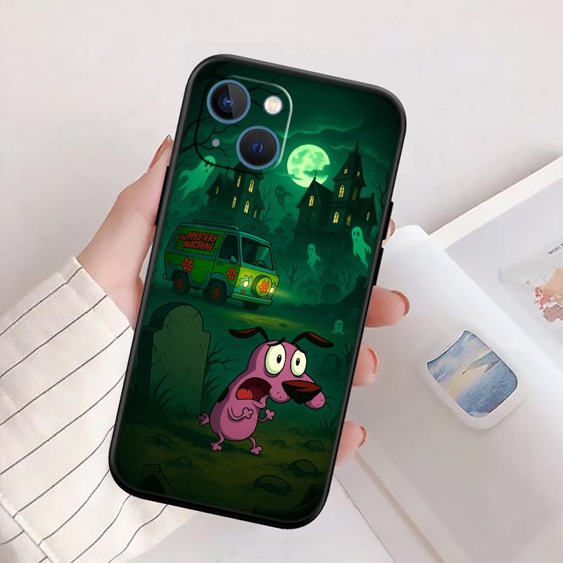 RP11 C-Courage C-Cowardly D-Dog Case for Samsung A11 A12 A13 A15 A52S A53 A55 A56 A70 A71 A72 A73 F06 F16 F56 S10 Plus S10e