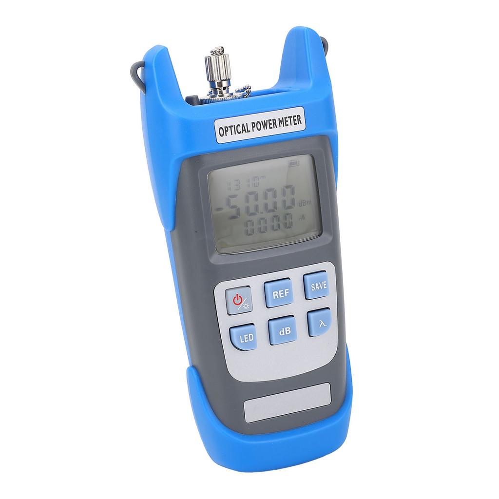 Оптический измеритель мощности, высокоточный перезаряжаемый тестер затухания волокна со светодиодной подсветкой от -50 до +26 дБм