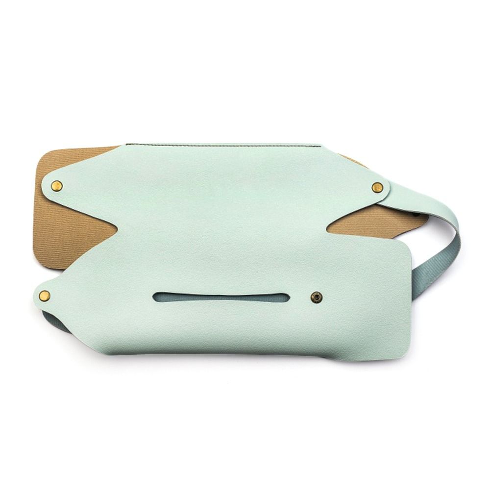 Leather Pu Hanging Paper Holder Toilet Tissue Storage Bag Car Tissue Box Hanging Tissue Cover Bag