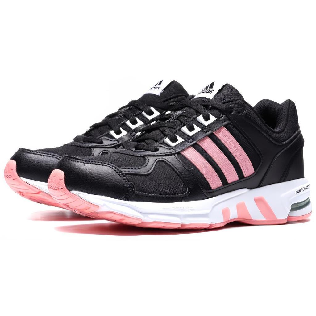 Adidas Equipment 10 Comfortable Versatile Shock Absorbing Non-Slip Low-Top Casual Running Shoes Men Sneaker Black Pink FW9997