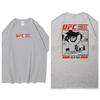 Аниме Dragon Ball Сунь Укун Сочлененный UFC Мужская и Женская Ретро Высококачественная Хлопковая Футболка с Круглым Вырезом Принт Тренд Ins Топ