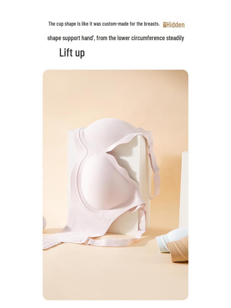 Бесшовный бюстгальтер для беременных и кормящих: Без проводов, полная поддержка во время беременности и после родов (86089)