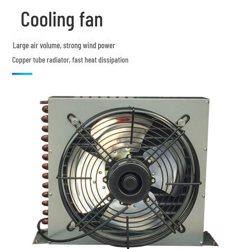 Junlun High-Temp 10.5m³ Refrigerated Air Dryer with Filter CN plug (adapter included)