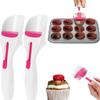 Cake Batter Dispenser Spoon Flour Paste Dispenser Spoon DIY Cupcake Spoon Batter Dispenser Baking Tools Kitchen Accessories