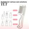 Hair Care Liquid Dispenser Oil Applicator Comb, 6 Roller Ball Tips, Refillable Scalp Comb Minoxidil Massage for Men Women Leak Proof