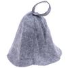 Felt Head Protection Bath Anti Heat Free Size Russian Style Shower Cap Sauna Hat