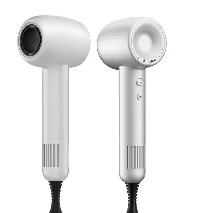 Мощный фен Отрицательные ионы Профессиональный салонный набор для сушки 110000 об/мин Бесщеточный двигатель Высокоскоростной фен Сильный ветер