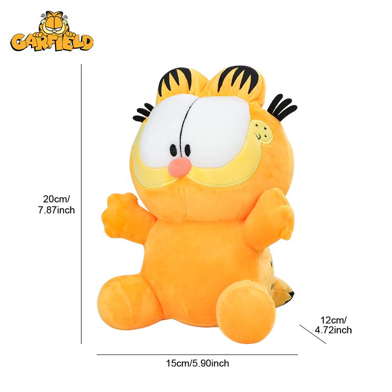 Cute Cartoon Orange Cat And Dog Plush Toy Set Soft Stuffed Animals Dolls Gifts For Kids