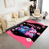 Stitch Angel Space Floor Mat Suitable for Game Room Hallway Playrooms Dormitory Anti-slip Rug Anime Office Decor