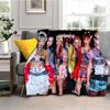 Soft flannel blanket, K-POPX-XG girl group poster blanket, portable home travel blanket, suitable for sofa beds, bedrooms, and