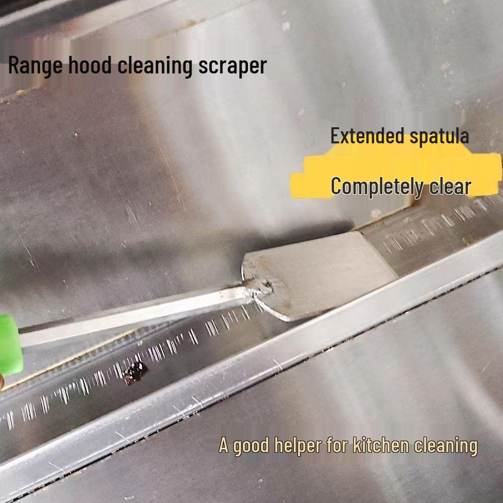 Кухонный скребок из нержавеющей стали: Очистка кастрюль и нагара, Удаление смолы и размораживание холодильника, Удаление накипи, Инструмент для удаления нагара