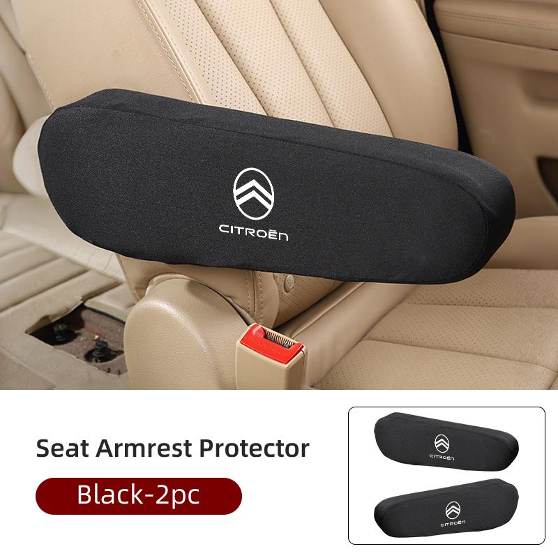 TCJH7 Fabric Car Seat Armrest Cover Breathable Cloth For Citroen C4 C3 C5 C1 C2 Berlingo Celysee Cactus Picasso Aircross Grand