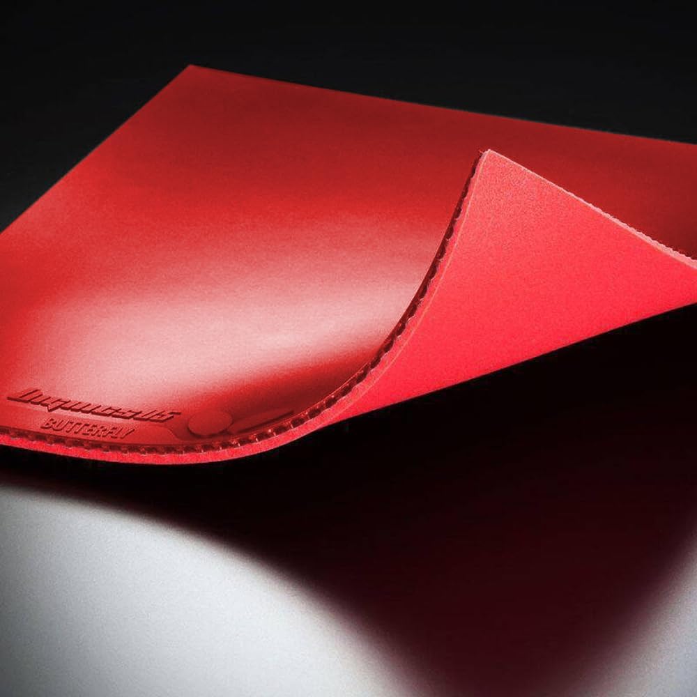 Butterfly Dignics 05 High Tension Inverted Rubber, Red, Thick, 06040