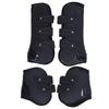 4Pcs Horse Tendon Boots Safe Soft Wear Resistant PU Shell Tendon Guard Boots for HorsesA Set of