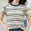 Navava NT2797 Casual STripe Round Neck T shirT