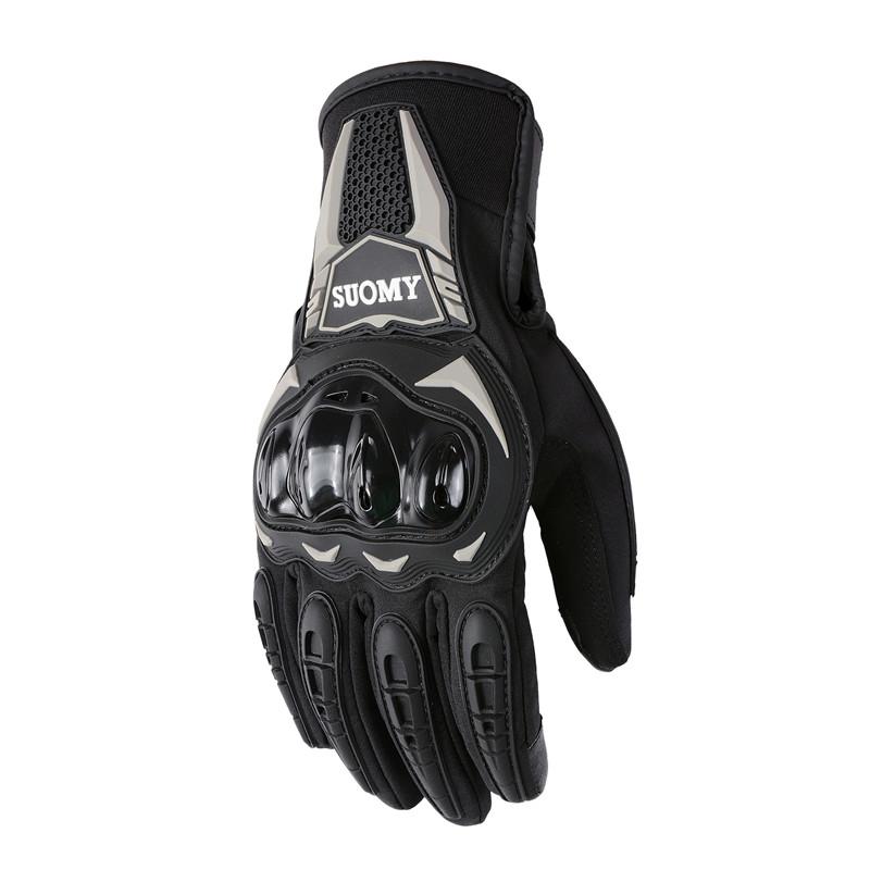 SUOMY Motorcycle Gloves Windproof Waterproof Guantes Moto Men Motorbike Racing Gloves Touch Screen Motocross Gloves Winter