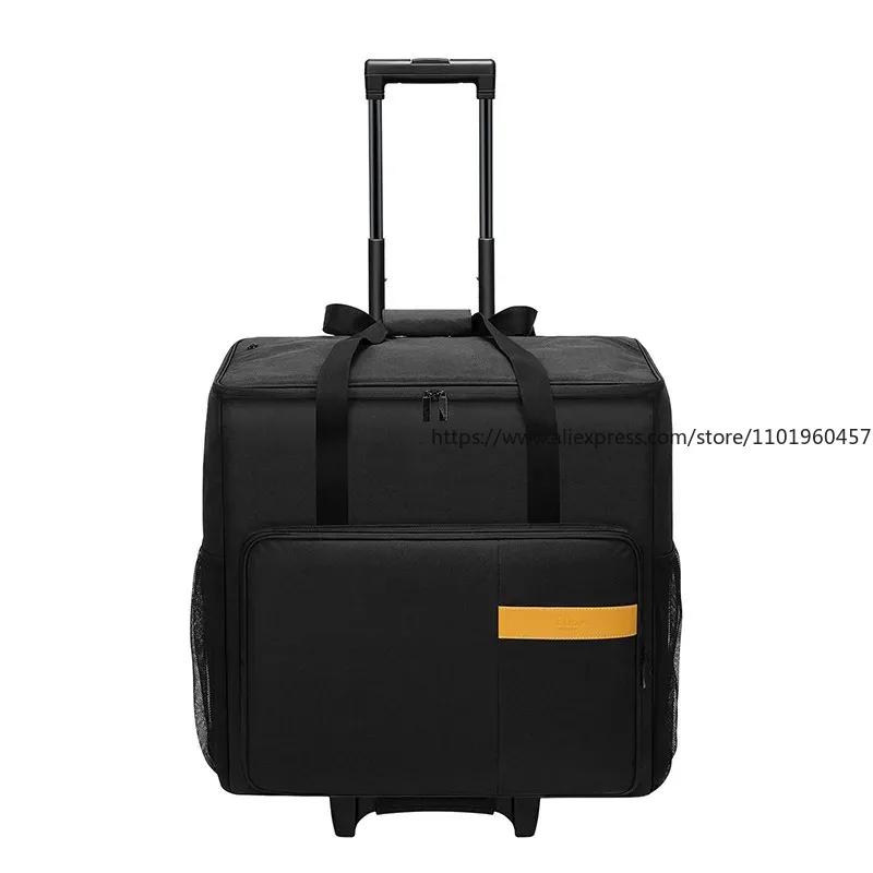 Multiuse Desktop Computer Wide Body Host Trolley Case 24 Inche Monitor Storage Bag Office Storage