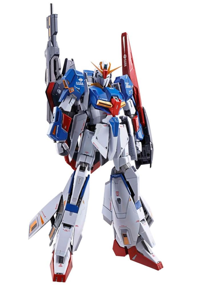 TAMASHII NATIONS METAL BUILD Mobile Suit Z Gundam Zeta Gundam, approximately 190mm, PVC, ABS, and die-cast painted action figure