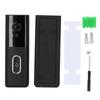 Smart Video Doorbell Micro USB 2.4GHZ WiFi 166 Degrees  2 Way Talk Night Vision Black Volume Adjustable