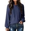 Women's Solid-color Fashionable Long-sleeved Top