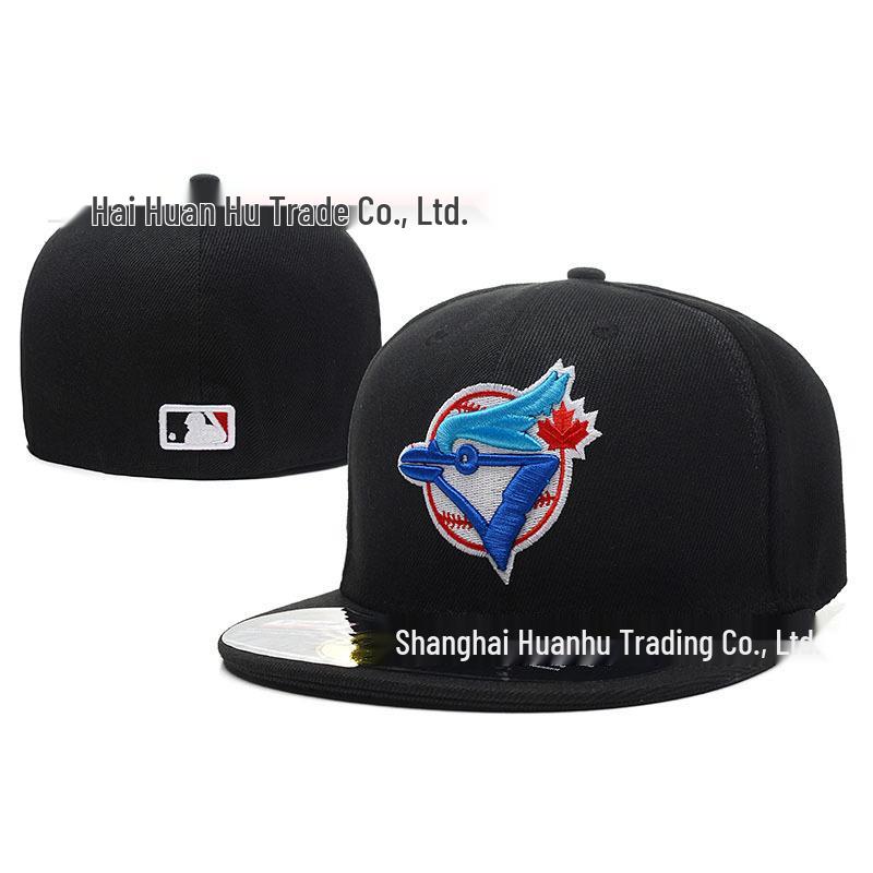 Кепка Toronto Blue Jays с прямым козырьком MLB - Вышитая бейсболка команды