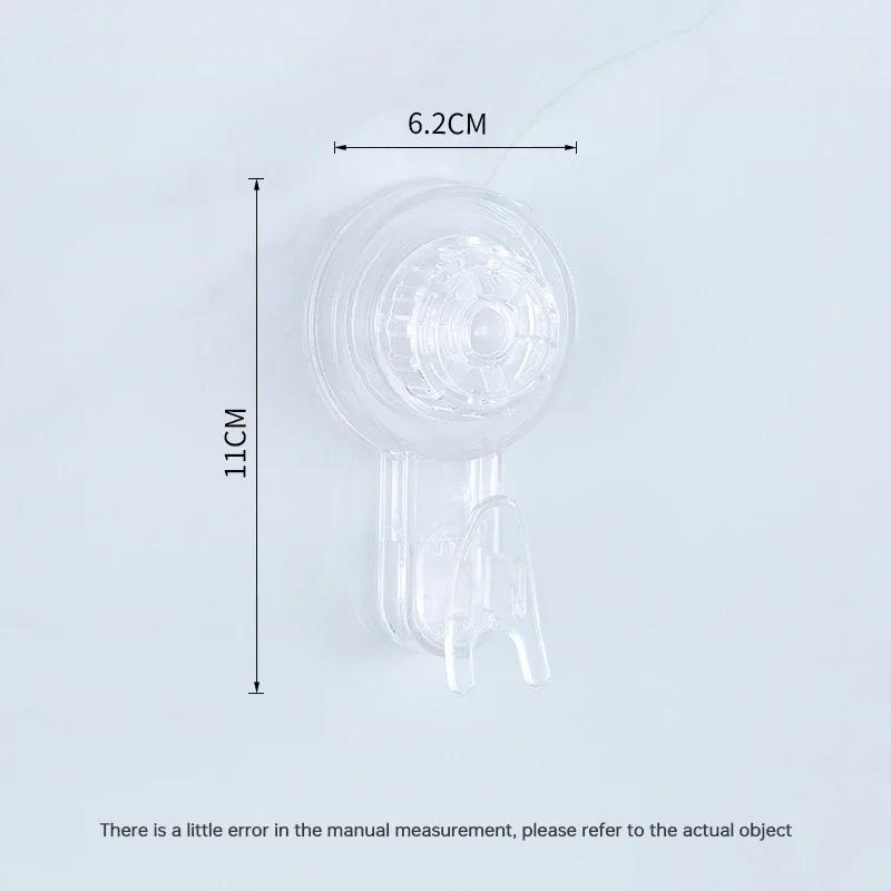 Новый прочный крючок с присоской Free Punch Присоска Крючок для одежды Ванная комната Кухня Вакуумный крючок Многоцелевые крючки