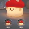 Warm light Mushroom Night Light Type-C Charging Tap Tap Lights New LED Table Lamp  Birthday Gift