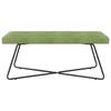 Bench Light Green 110 x 40 x 45 cm Velvet