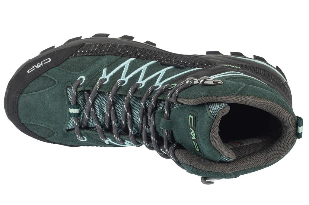 CMP Rigel Mid WP, Womens green Trekking shoes