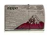 Зажигалка ZIPPO с дизайном в японском стиле «Фудзи и гора Фудзи», классический и крутой подарок (Красная Фудзи)