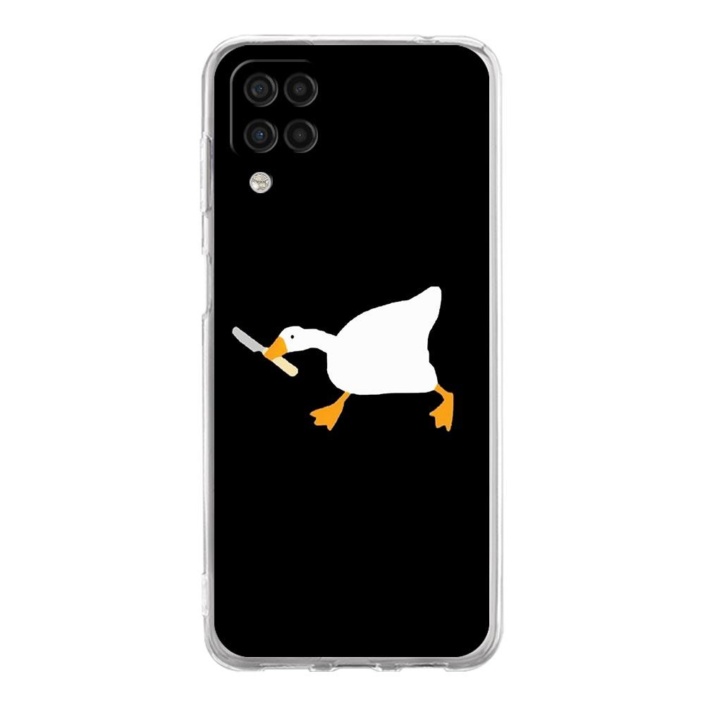 Мультяшный Утенок Сомнения Чехол для Телефона Для Samsung Galaxy A51 A71 A21S A12 A11 A31 A41 A01 A03S A22 A13 A33 A73 A53 A52 A32 5G A23 Обложка