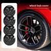 Car Wheel Hub Center Cover 4pcs ABS Electroplating Accessories For Dodge Challenger Charger Journey Ram Durango SRT Dart Journey U222