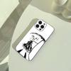 Чехол для телефона Anime-S-Soul -E-Eater для iPhone 17,16,15,14,13,12,11 Pro Max,16Plus,XS Мягкий черный чехол