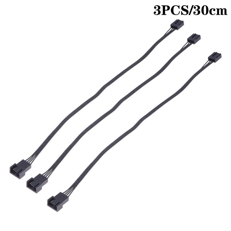 5 шт. 4-контактный ШИМ-адаптер для подключения вентилятора процессора, удлинитель для вентилятора компьютера, сменный кабель питания, аксессуары 24Awg
